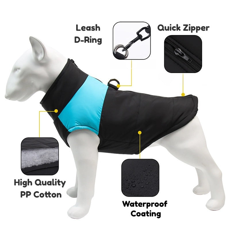 Autumn and Winter Pet Clothes (Blue)