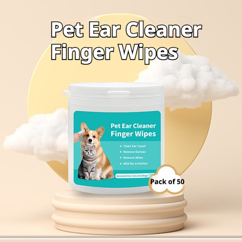 PET Ear Cleaning Wipes for Dogs & Cats 50pcs